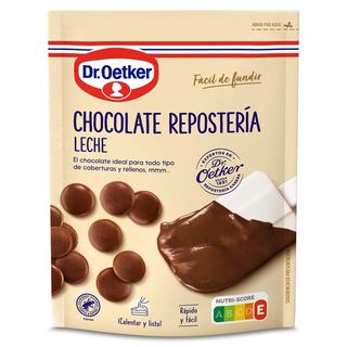Chocolate Con Leche Para Repostería Dr. Oetker Bolsa 150 Gr.