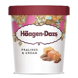 Lody Haagen-dazs Pralines Cream 500ml