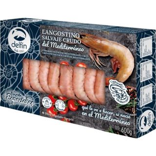 Langostino Salvaje 20/30 Piezas/Kg Delfín, Caja 600 G