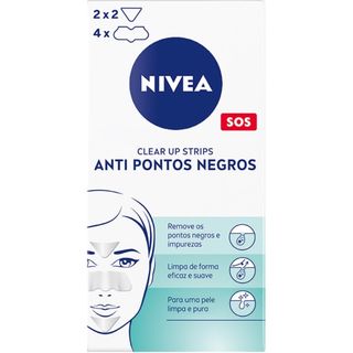 Nivea Tiras Purificantes de Acne para Todo o Tipo de Pele Visage Clear-Up embalagem 6 unidades - 55744100698