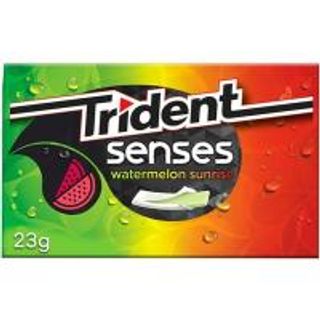 Chicle De Sandía Trident Senses Lc, Paquete 23 G (19940717)