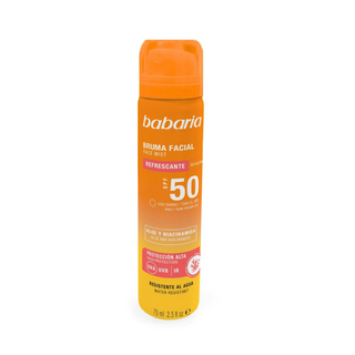 Bruma Facial Con Aloe Y Niacinamida SPF50 Babaria 75Ml (306114)