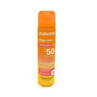 Bruma Facial Con Aloe Y Niacinamida SPF50 Babaria 75Ml (306114)