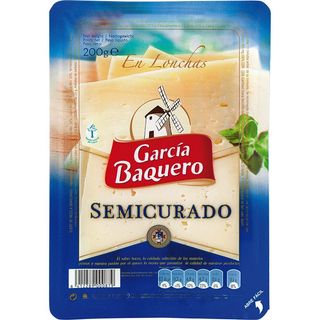 GARCÍA BAQUERO Queso Semicurado En Lonchas 200 G