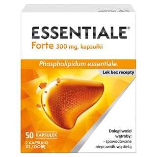 Essentiale forte 300 mg 50 kapsułek