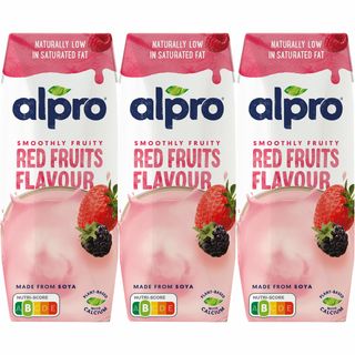 Bebida Vegetal de Soja Frutos Vermelhos Alpro (emb. 3 x 250 ml)