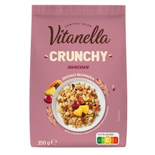 Vitanella Musli Crunchy owocowe, 350 g