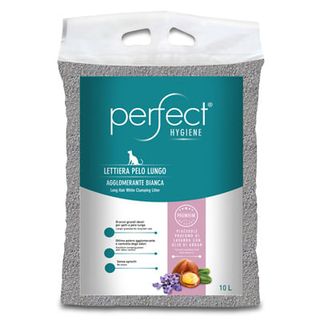 Perfect lettiera gatto agglomerante lavanda e argan 10l