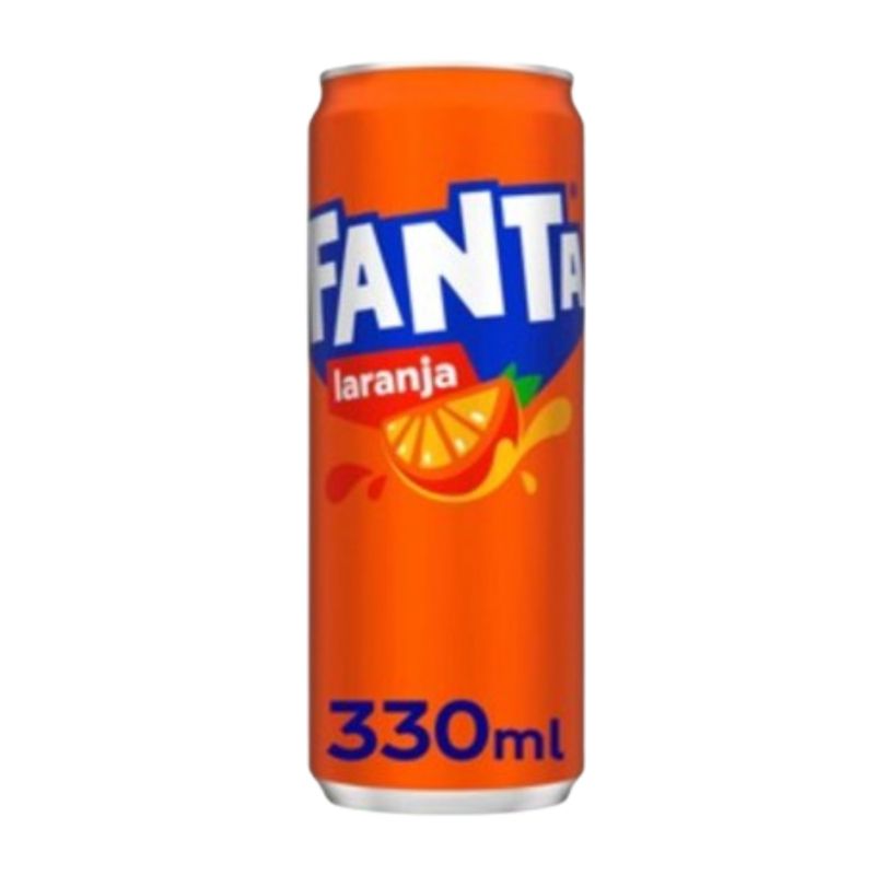 Fanta Laranja Lata 330ml