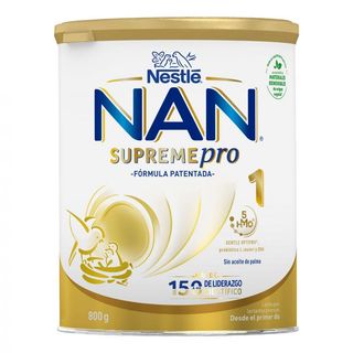 Leche para Lactantes NAN Supreme 1 - Nestlé - 800 gr 7613035854444