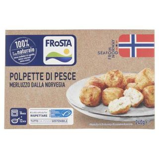 Frosta Polpette Di Pesce Merluzzo Dalla Norvegia 240 G