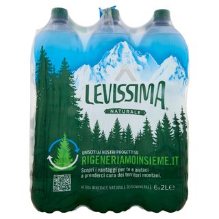 LEVISSIMA, Acqua Naturale 6 x 2L