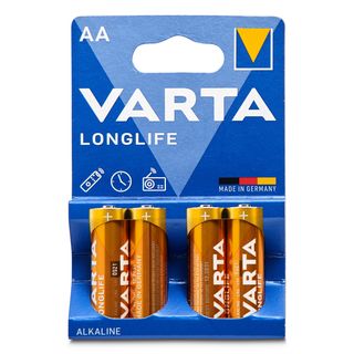 Pila Alcalina Aa Varta Blister 4 Unidades