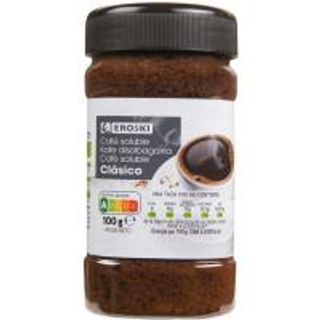 Café Soluble Clásico Eroski Frasco 100 G (19739788)