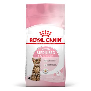 Royal canin kitten sterilised alimento completo per gattini sterilizzati da 6 a 12 mesi di etã  400g