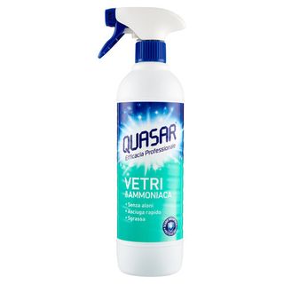 Quasar Vetri con Ammoniaca 580 ml - 8008731005587