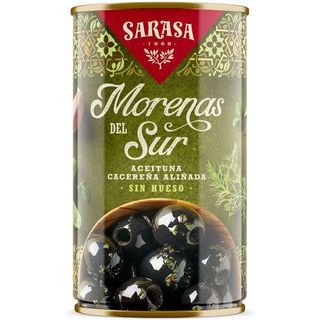 Aceitunas Morenas Del Sur Sin Hueso En Aceite Sarasa, Lata 150 Gr. (23807845)