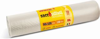 VIROSAC SACCO RIFIUTI TRASPARENTE 80X120 130L 10 PEZZI   VIR2856