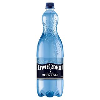 Żywiec Zdrój Mocny Gaz Woda źródlana 1,75 l