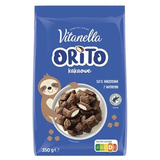 Vitanella Orito Płatki podusiaki kakaowe, 350 g
