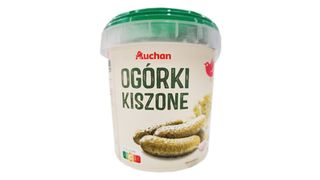 Auchan - Ogórki kiszone - 500 g