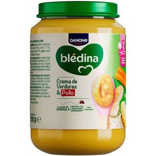 Tarrito Crema De Verduras Y Pollo Bledina, Tarro 200 G
