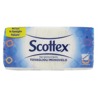 Scottex Tovaglioli Monovelo Bianchi Pacco Famiglia - 020982