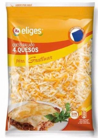 Queso Rallado 4 Quesos Ifa Eliges 200G