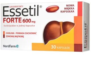 Essetil Forte 600 mg 30 kapsułek