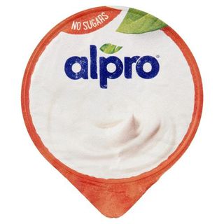 ALPRO Alternativa Vegetale allo Yogurt, Gusto Naturale, Senza Lattosio, Senza Zuccheri, 135g