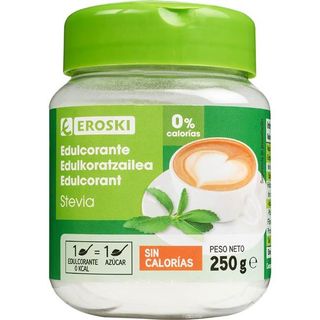 Edulcorante En Polvo Stevia Eroski, Bote 250 Gr. (25290198)