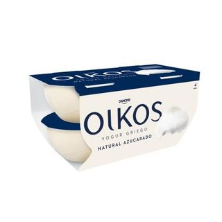 Oikos Yogur Griego Natural Azucarado P4, 460G