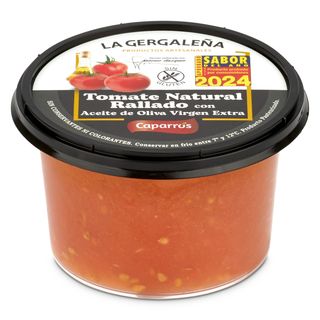 Tomate Rallado Natural Con Aceite De Oliva La Gergaleña 200 G