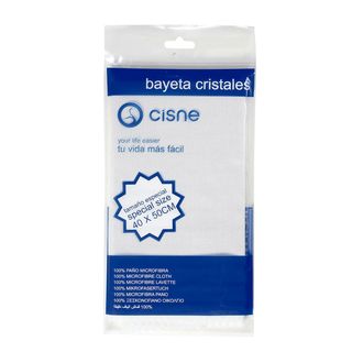 Bayeta Microfibra Cisne Especial Cristales Tamaño 40X50Cm 1 Ud (160076)
