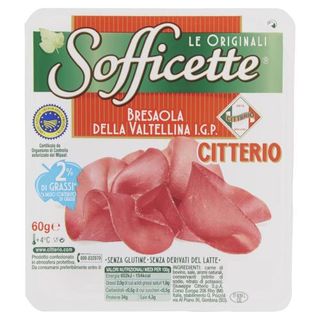 Citterio Sofficette Bresaola Della Valtellina I.G.P. 60 G