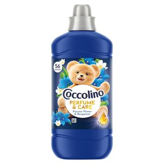 Coccolino Perfume&Care Passion Flower&Bergamot Płyn do płukania tkanin koncentrat (56 prań) 1288 ml