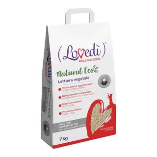 Lovedã¬ lettiera vegetale carboni attivi 7kg