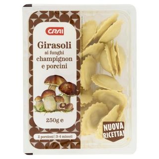 Crai Girasoli ai funghi champignon e porcini 250 g