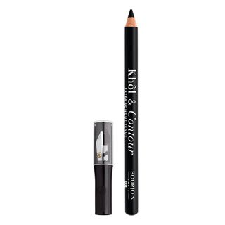 Delineador Con Sacapuntas Khôl & Contour Bourjois Negro  (3614223912216)