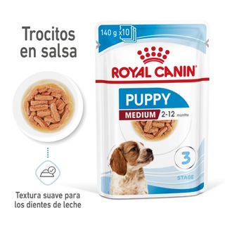 Royal Canin Medium Puppy Sobres 0.14Kg