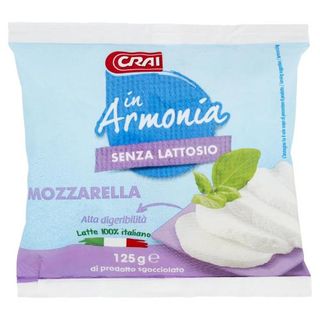Mozzarella Crai S/latt.arm. Gr 125