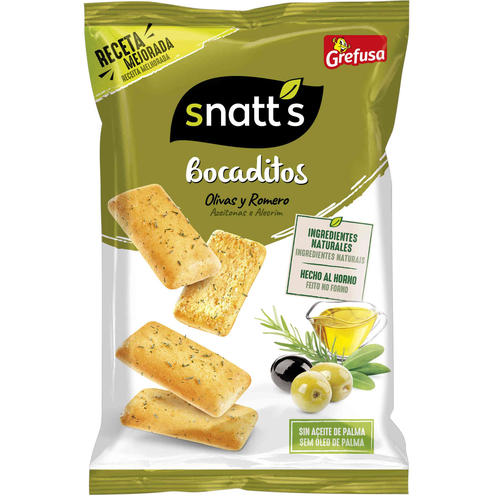 Tostas, Gressinos e Croutons