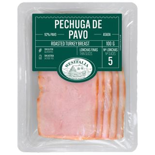 Pechuga Pavo Asada Casa Westfalia 100 Gr