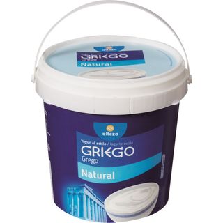 Yogur Griego Natural, Cubo 1 Kg