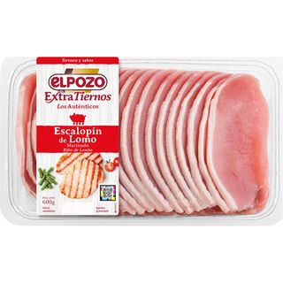 Escalopines Lomo Extratierno, Bandeja 600 G