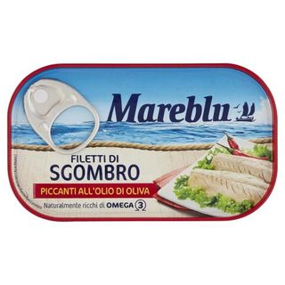 Mareblu Filetti Di Sgombro Piccanti All'Olio Di Oliva 90 G - 177445