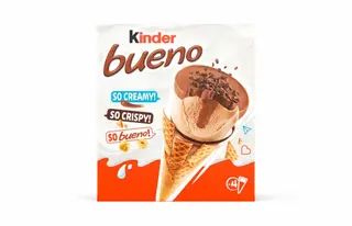 Helado Cono Classic Kinder Bueno P4X90Ml