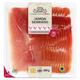 Jamón Serrano Reserva Nuestra Alacena De Dia Bandeja 200 G