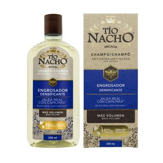 Champú Anticaída Engrosador Densificante Tío Nacho Botella 330 Ml. (301015)