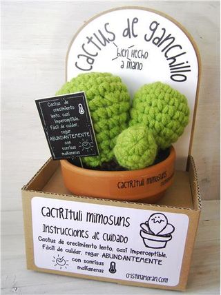 Cactus De Ganchillo - Cactrituli Mimosuns (8432064568011)
